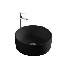 Раковина накладная Aquatek AQ5118-MB 400*400*165 мм, черный матовый