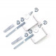 SET AQUATEK ЕВРОПА KKI (рама AQUATEK Standard INS-0000012 и крепежаKKI-0000002 +унитаз ЕВРОПА AQ1901-00 с тонким сиденьем soft-close