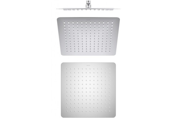 Верхний душ AQUATEK, квадратный, 300*300*2 мм, хром AQ2074CR