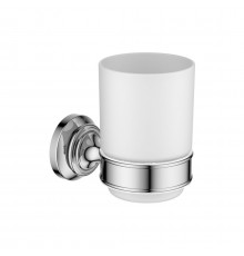 Стакан с держателем AQUATEK КЛАССИК, хром AQ4504CR