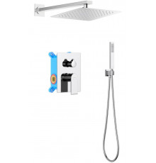 Душевой комплект Set 3 в 1 AQUATEK ЛИРА, хром AQ1472CR