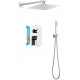 Душевой комплект Set 3 в 1 AQUATEK ЛИРА, хром AQ1472CR