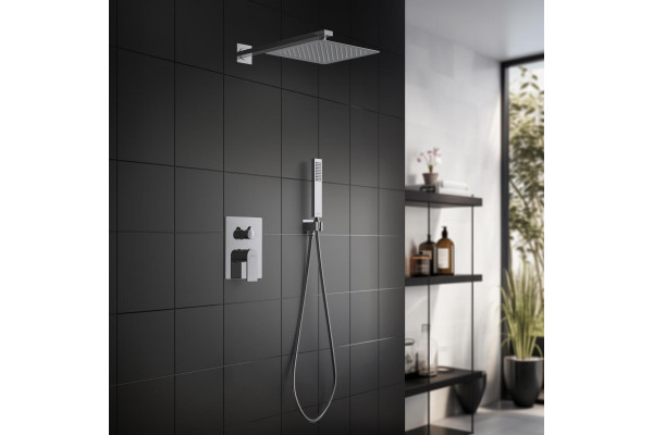 Душевой комплект Set 3 в 1 AQUATEK ЛИРА, хром AQ1472CR