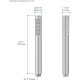Ручной душ AQUATEK ЕВРОПА, хром AQ2002CR
