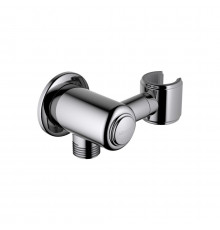 Шланговое подсоединение AQUATEK КЛАССИК, с держателем, хром AQ2462CR