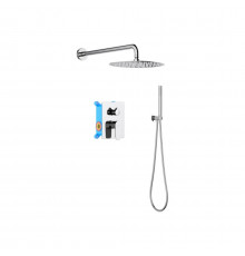 Душевой комплект Set 3 в 1 AQUATEK ОБЕРОН, хром AQ1272CR