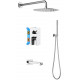 Душевой комплект Set 4 в 1 AQUATEK ОБЕРОН,, хром AQ1273CR