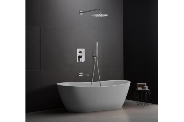 Душевой комплект Set 4 в 1 AQUATEK ОБЕРОН,, хром AQ1273CR