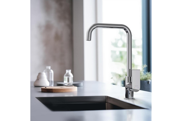 Смеситель для кухни AQUATEK ЛИРА, хром AQ1480CR