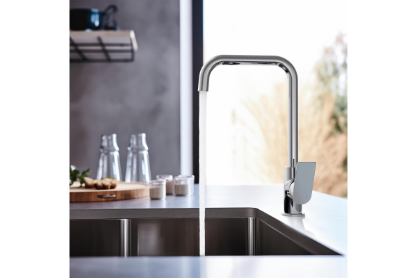 Смеситель для кухни AQUATEK ЛИРА, хром AQ1480CR