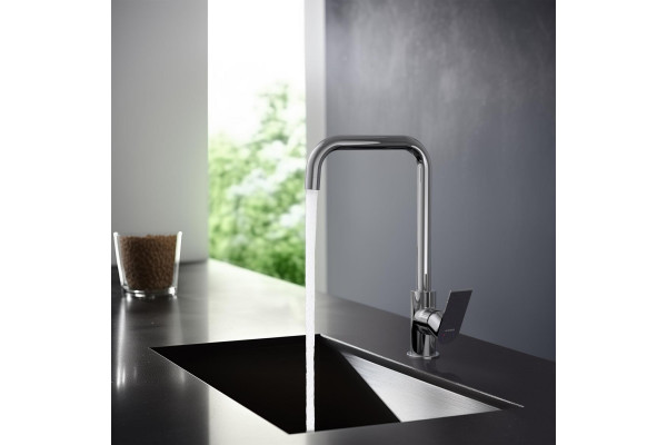 Смеситель для кухни AQUATEK ЛИРА, хром AQ1480CR