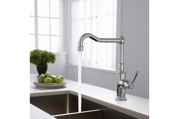 Смеситель для кухни AQUATEK КЛАССИК, хром AQ1580CR