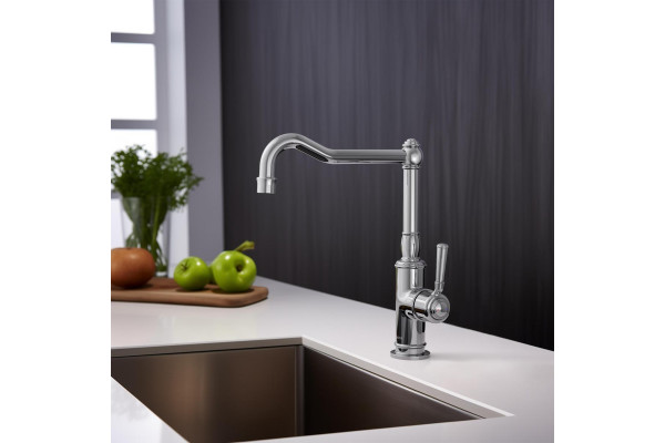 Смеситель для кухни AQUATEK КЛАССИК, хром AQ1580CR