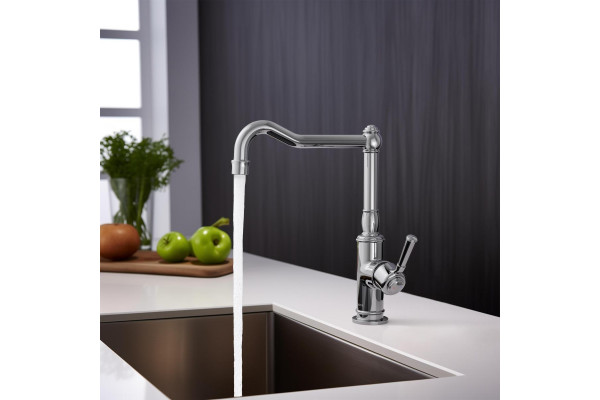 Смеситель для кухни AQUATEK КЛАССИК, хром AQ1580CR