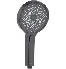 Ручной душ AQUATEK, Select 130 3 jet, матовый черный AQ2007MB
