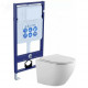 SET AQUATEK ЕВРОПА (рама AQUATEK Standard INS-0000012(без клавиши и крепежа)+унитаз ЕВРОПА AQ1900-00 с тонким сиденьем soft-close