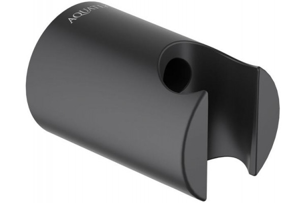 Держатель ручного душа AQUATEK, матовый черный AQ2404MB