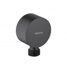 Шланговое подсоединение AQUATEK, матовый черный AQ2457MB