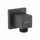 Шланговое подсоединение AQUATEK, матовый черный AQ2458MB