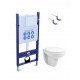 SET AQUATEK КАИР KKI (рама AQUATEK Standard INS-0000012 и крепежаKKI-0000002 +унитаз AQ1170-00 КАИР с тонким сиденьем soft-close