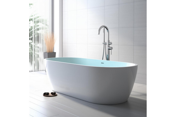 Смеситель для ванны напольный AQUATEK ЕВРОПА, хром AQ1345CR