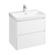 1A2518K0SD010 Набор: 1A251801SD010 Тумба-умывальник Сканди 70 Белый/1WH501628 Раковина Адриана 70
