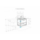 1A2423K1LTDU0 Набор: 1A242301LTDU0 Лофт Фабрик 65 Дуб Эндгрейн/ 1A708731FB010 Раковина Фабиа 65