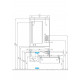 1A2364K1SKW80 Набор: 1A236401SKW80 Тумба-умывальник Сакура 80/ 1A71993KSK010 Раковина Сакура 800 белая