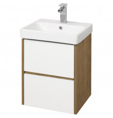 1A2516K0SDZ90 Набор: 1A251601SDZ90 Тумба-умывальник Сканди 45 Бел/Дуб Рустикальный/ 1WH501630 Раковина Адриана 45