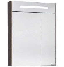 Зеркальный шкаф Aquaton Сильва 60 дуб макиато 1A216202SIW50