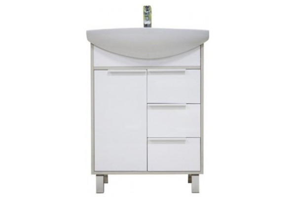 1A2133K1RIB90 Набор: 1A213301RIB90 Тумба-умывальник Рико 65/ 1WH207782 Раковина Смайл 65