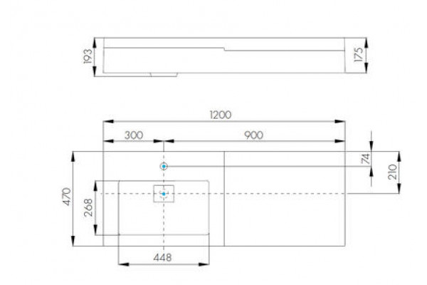 1A2197K1SKW80 Набор: 1A219701SKW80 Тумба-умывальник Сакура 120/ 1A71893KSK010 Раковина Сакура 1200 белая