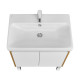 1A2789K0SDZ90 Набор: 1A278901SDZ90 Тумба-умывальник Сканди Doors 70 Бел/Дуб Рустикальный/1WH501628 Раковина Адриана 70
