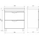 Тумба для комплекта ASB-Mebel Миранда 80 с ящиками, ручки хром
