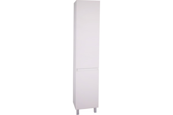 Шкаф-пенал ASB-Mebel Коста 40 R, ясень белый, с дверками, правый