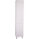 Шкаф-пенал ASB-Mebel Коста 40 R, ясень белый, с дверками, правый