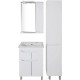 Мебель для ванной ASB-Mebel Бари 60-2.2 белая подвесная, с ящиками