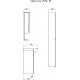 Тумба для комплекта ASB-Mebel Санремо 65 матовая, с доводчиками