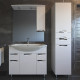 Мебель для ванной ASB-Mebel Мессина 80 напольная, с подсветкой, ручки хром