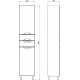 Шкаф-пенал ASB-Mebel Мессина 40 R напольный, правый, с доводчиками