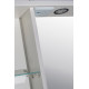 Зеркало-шкаф ASB-Mebel Альфа 65 L белый ясень с полками, левое