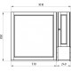 Мебель для ванной ASB-Woodline Гранда 105 антикварный орех матовая, ручки серебро