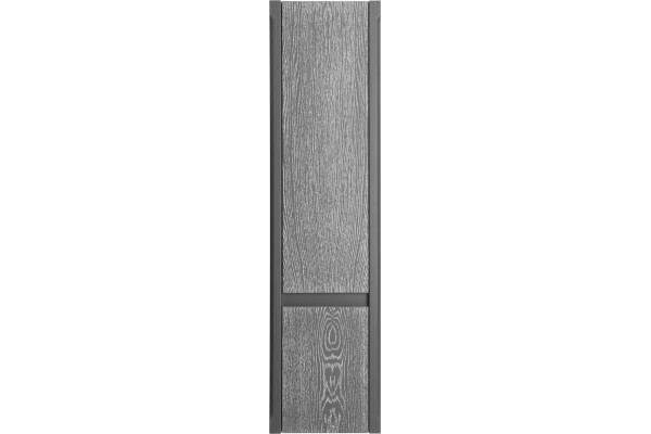 Шкаф-пенал ASB-Woodline Лорена 40 grigio подвесной, с дверками
