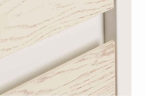 Тумба для комплекта ASB-Woodline Лорена 80 белый/бежеый напольная, с ящиками