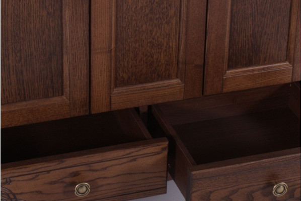 Тумба для комплекта ASB-Woodline Салерно 80 напольная, глянцевая
