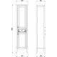 Шкаф-пенал ASB-Woodline Салерно 40 напольный, матовый, правый
