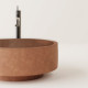 AGAPE CENOTE Раковина Ø420х182 мм. для установки на столешницу цвет Natural clay ACER0420TNST