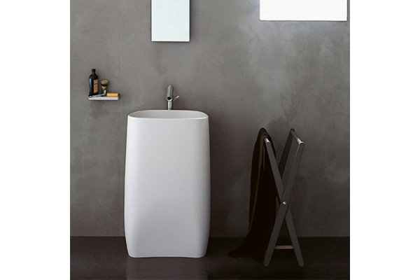 Agape Pear C Раковина напольная 55.5x40.9x90 см без отв. выпуск в стену цвет: белый ACER0896MZ *0