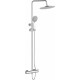 Душевая стойка Agger Thermo A2451200 хром, штанга 152.1 см, шланг 150 см
