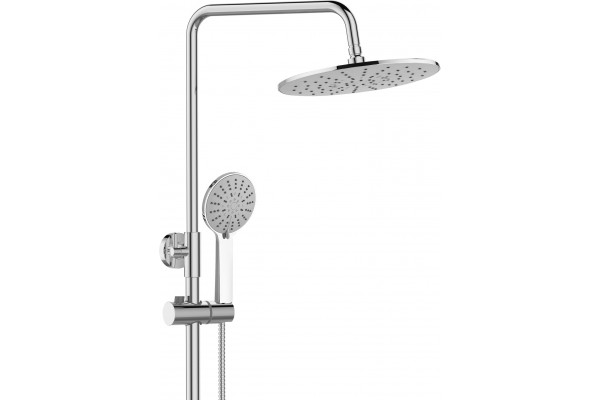 Душевая стойка Agger Thermo A2451200 хром, штанга 152.1 см, шланг 150 см